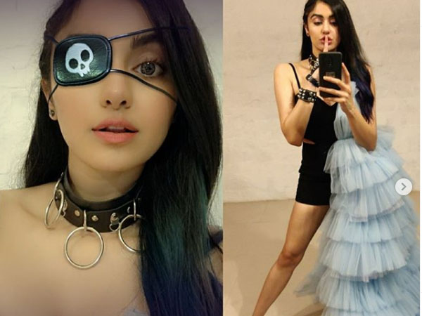 अदा शर्मा यूनीक गाउन