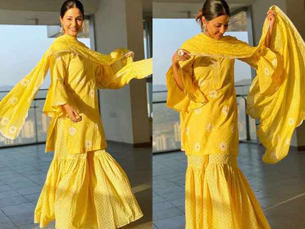 येलो शरारा