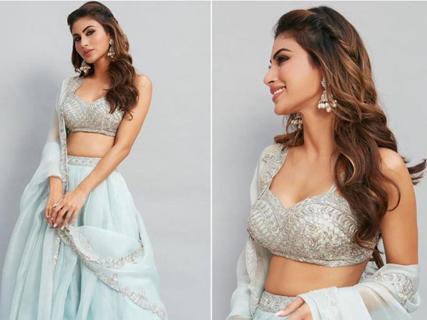 पेस्टल ब्लू रंग लहंगा पेस्टल ब्लू रंग लहंगा