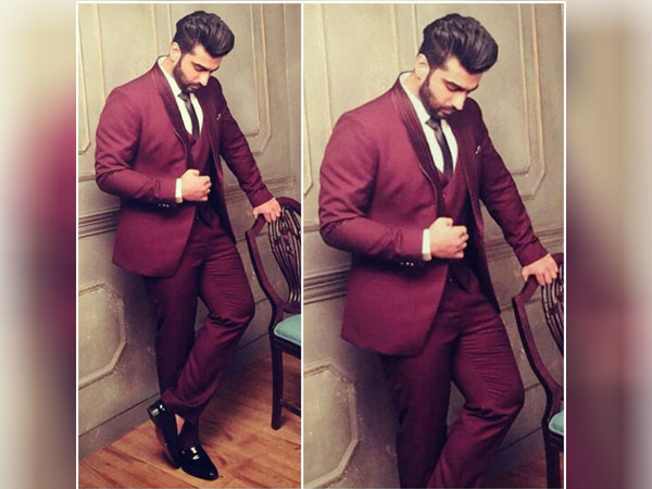 मेहरून कलर सूट पैंट