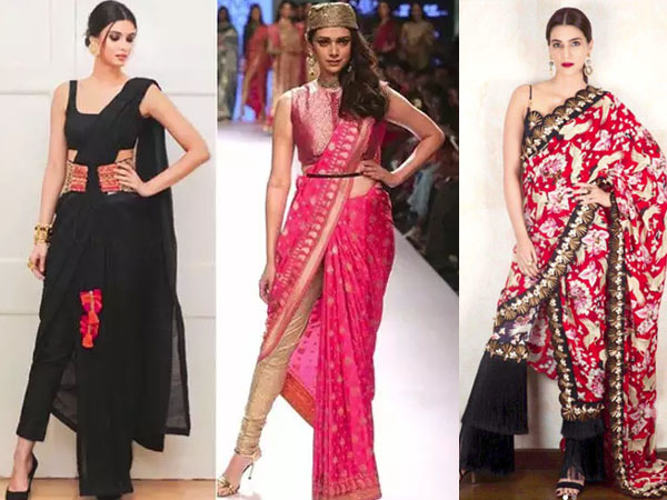 पैंट स्टाइल साड़ी