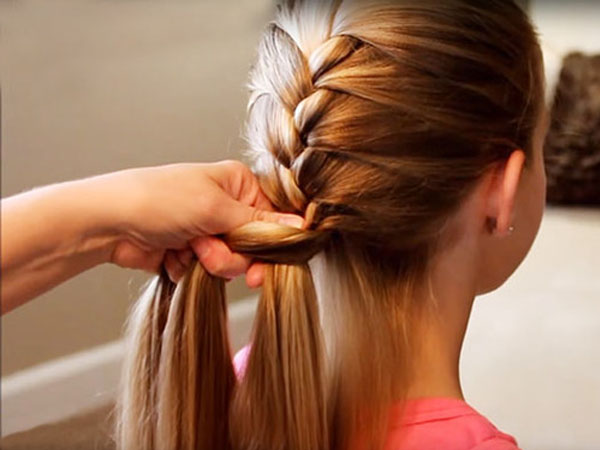 चोटी बनाने से होते है लंबे बाल