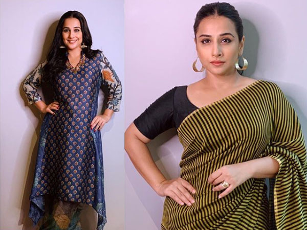 Vidya Balan Stylish Ethnic Look Vidya Balan Stylish Ethnic Look