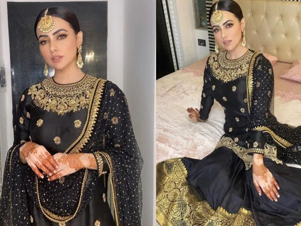 ब्लैक शरारा