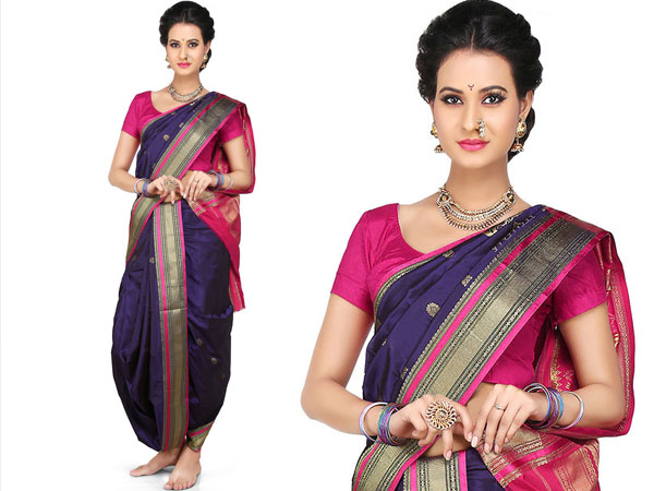 Get Traditional Maharashtrian Look And Makeup