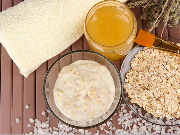 दही और ओटमील