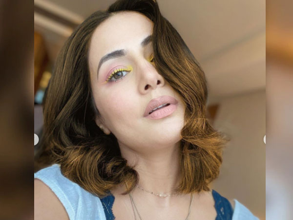 Hina Khan Neon EyeMakeup