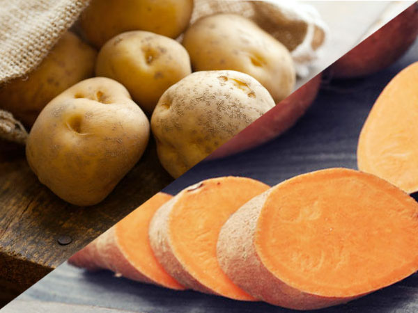 आलू और शकरकंद में पोषक तत्वों के आधार पर अंतर