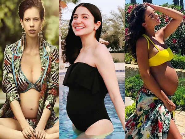 Actress Flaunt Their Baby Bumps In Bikini Actress Flaunt Their Baby Bumps In Bikini