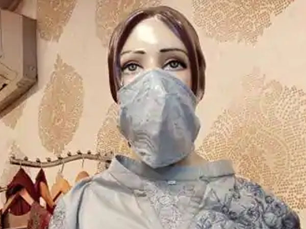 दुर्गा पूजा सातवें दिन पहने ग्रे कलर