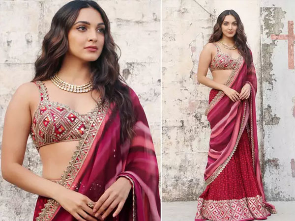 कियारा आडवानी एथनिक गरारा कियारा आडवानी एथनिक गरारा