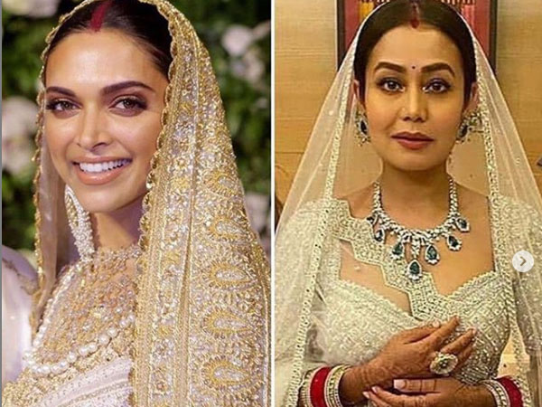 नेहा कक्कड़ ने दीपिका के लुक को किया कॉपी