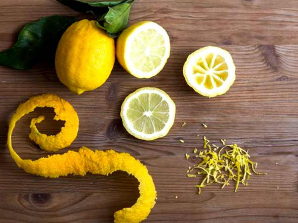 नींबू के छिलके का पाउडर