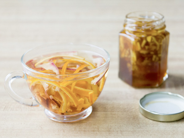 health benefits of orange peel tea