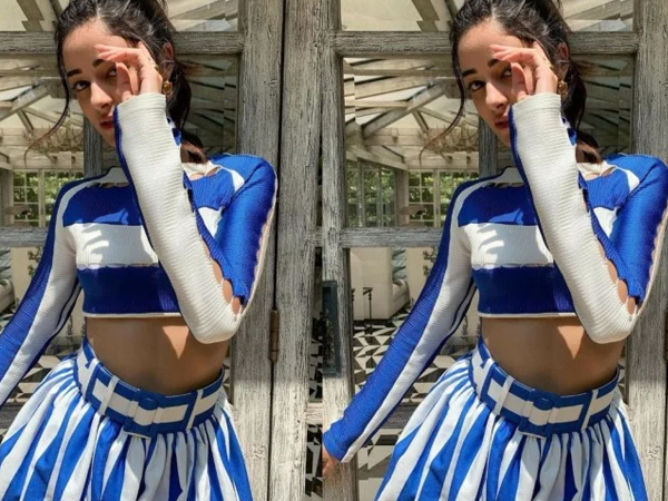 अनन्या पांडे हेयरस्टाइल