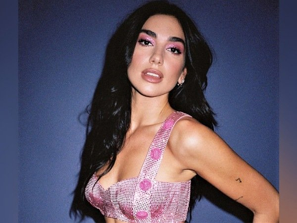 Dua Lipa Looks Stunning In Sparkling Eyeshadow For Grammy Awards