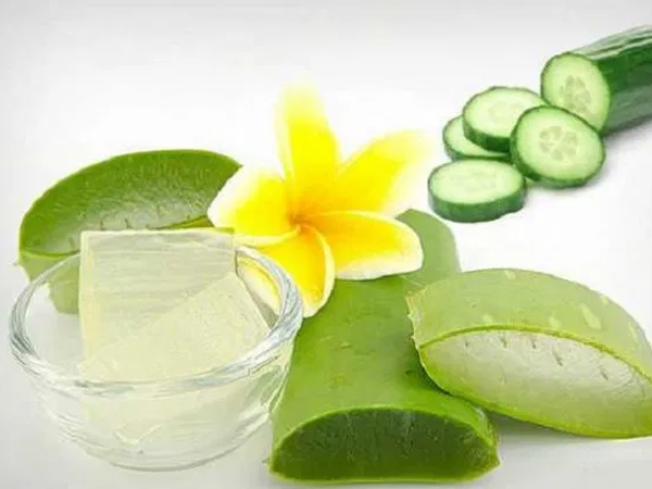 एलोवेरा जेल और खीरे का फेस पैक