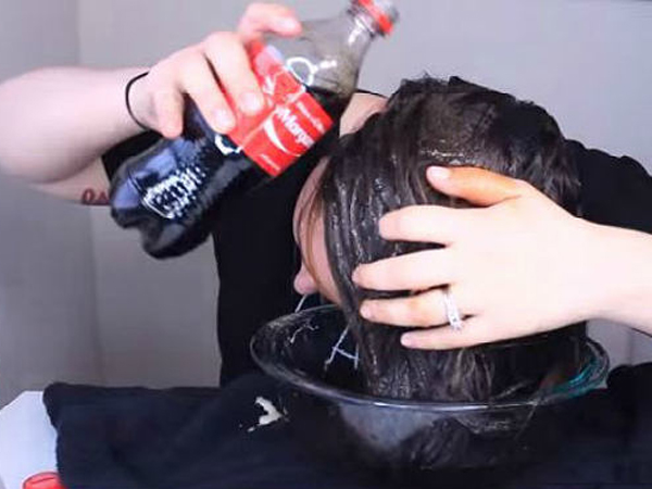 Wash Your Hair With Cola