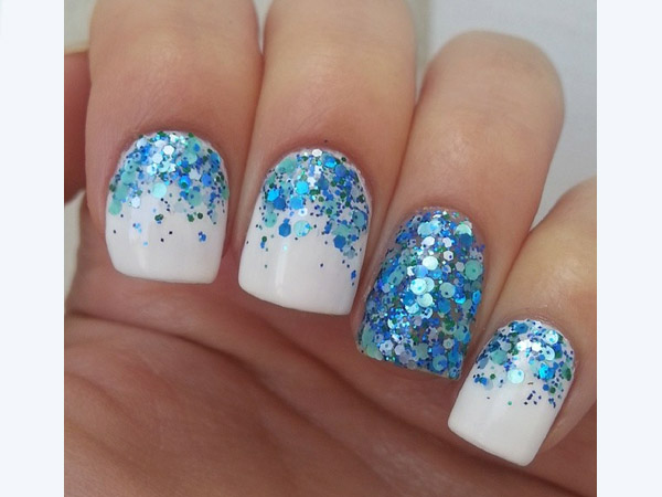 ग्लिटर ब्लू