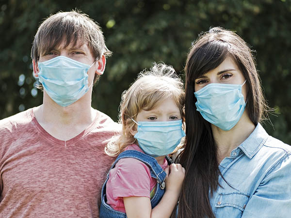 खुद भी पहनें मास्क