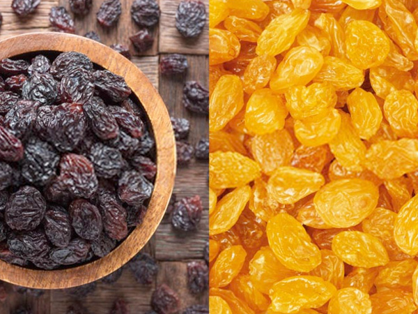 किशमिश और मुनक्‍का के बीच क्या अंतर है?