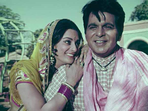 पत्नी सायरा बानो के साथ दिलीप कुमार