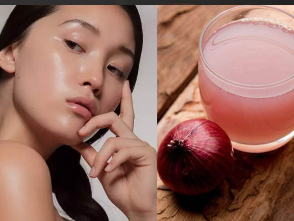 ग्लोइंग स्किन के लिए प्याज का रस 