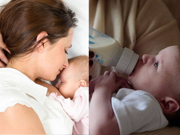 ब्रेस्ट मिल्क या फॉर्मूला मिल्क? 
