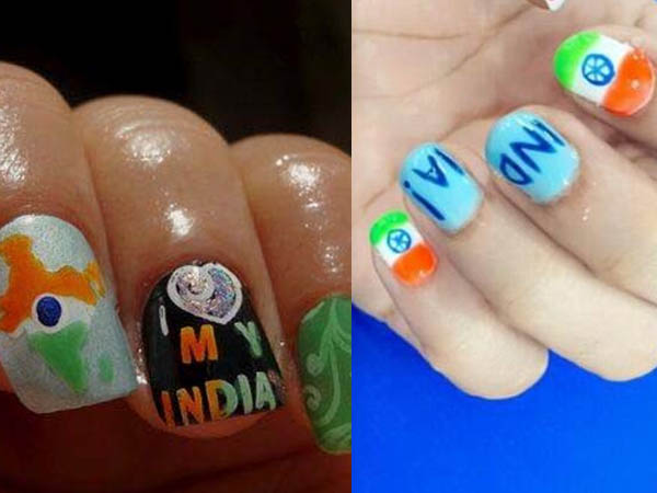 स्लोगन नेल आर्ट