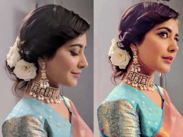 लो ब्रेडेड बन में लगाएं गुलाब का फूल