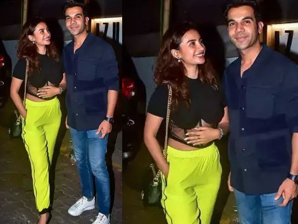 राजकुमार राव और पत्रलेखा पार्टी लुक