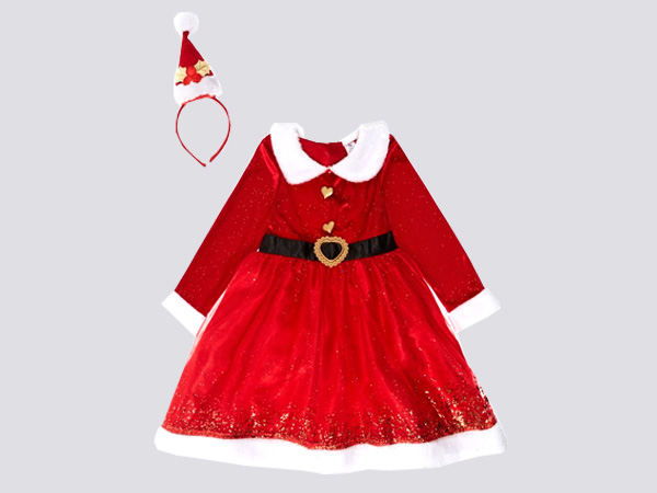 मिस सांता कॉस्टयूम Miss Santa Costume