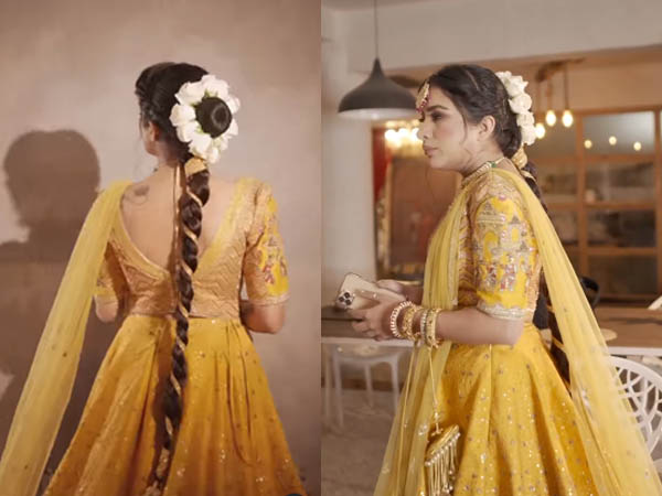 हेयरस्टाइल विद परांदा 