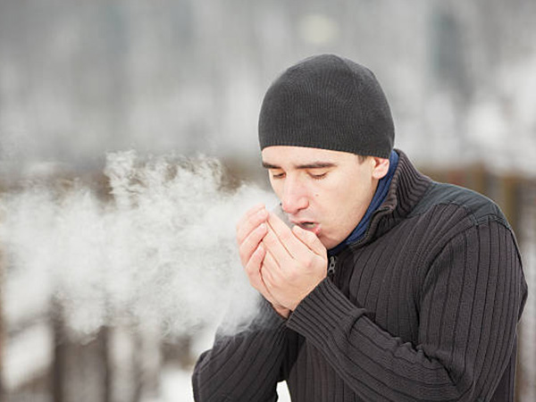 Why fog comes out from mouth during winter season in Hindi 