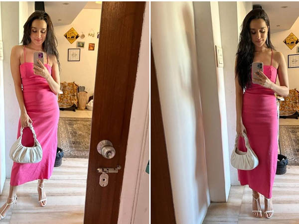 Shraddha Kapoor Beautiful Pink Dress Can Be Your Valentine Look in Hindi