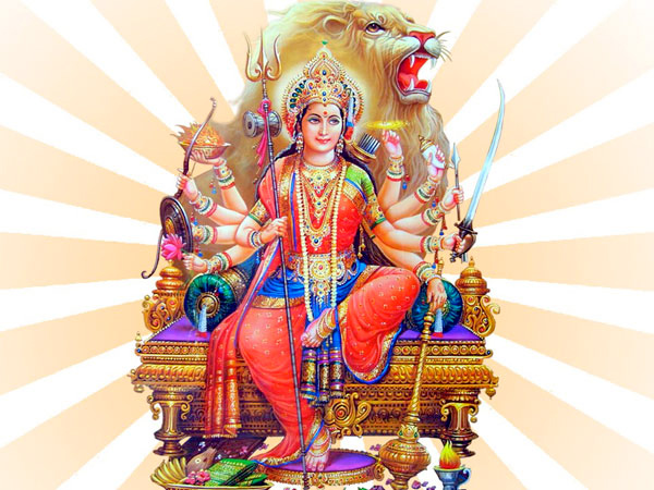 मां दुर्गा की सवारी