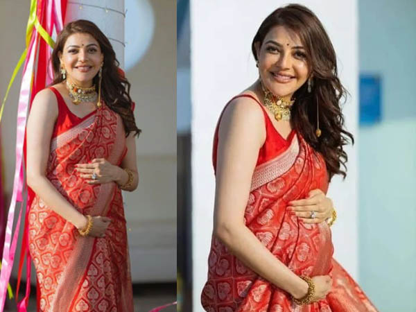 काजल अग्रवाल ट्रेडिशनल साड़ी 