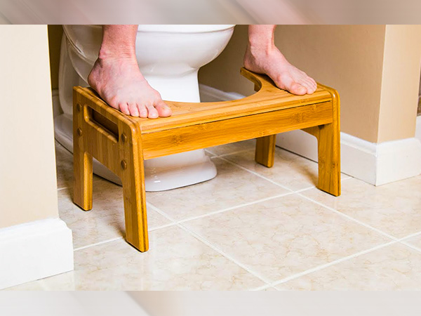 Benefits of squat stool for constipation and poop problem in hindi