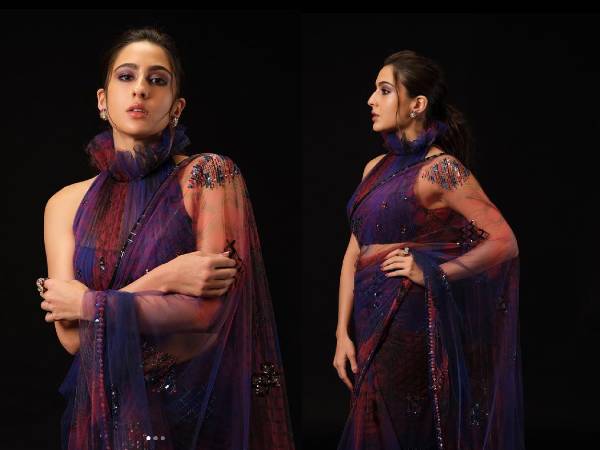 4. ब्लू नेट साड़ी 4. ब्लू नेट साड़ी