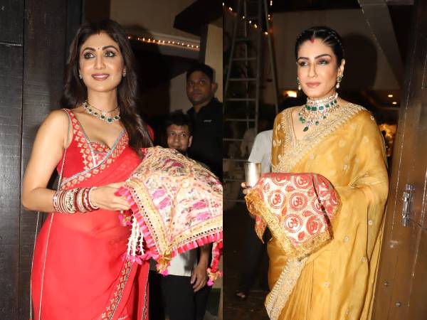 Shilpa Shetty And Raveena Tandon Shilpa Shetty And Raveena Tandon