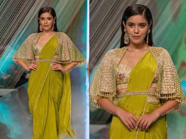 जैकेट साड़ी