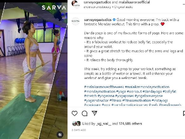 Malaika Arora Yoga Tips