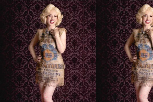 आलू बोरी की पोशाक