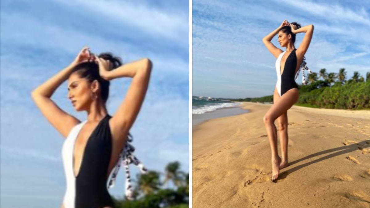 Tara Sutarias Monochrome Monokini Gives Us Total Beachwear Goals In Hindi Tara Sutarias Monochrome Monokini Gives Us Total Beachwear Goals In Hindi