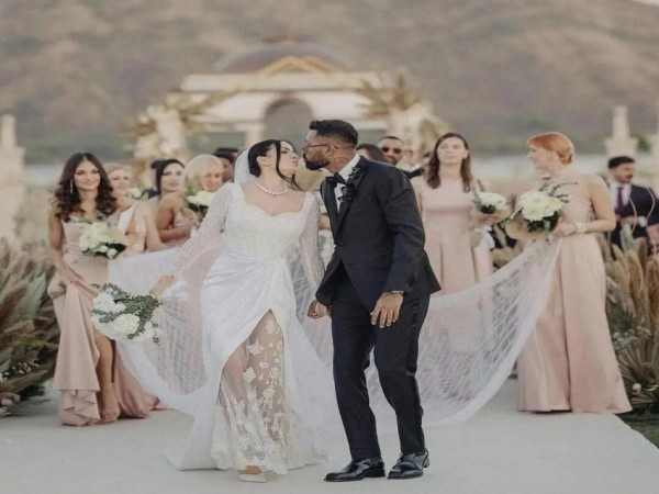 Hardik Pandya and Natasa Stankovics Bridal Look Details in Hindi