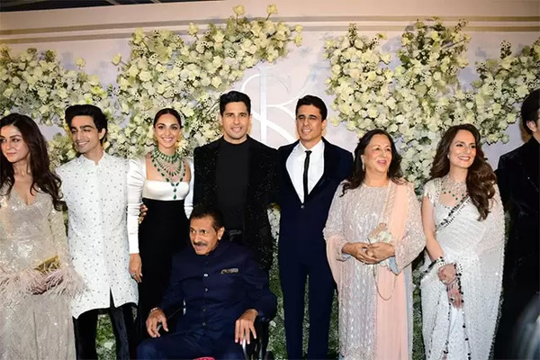 Kiara and Sidharth reception