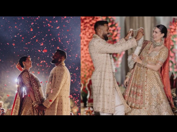 Hardik Pandya and Natasa Stankovics Bridal Look Details in Hindi