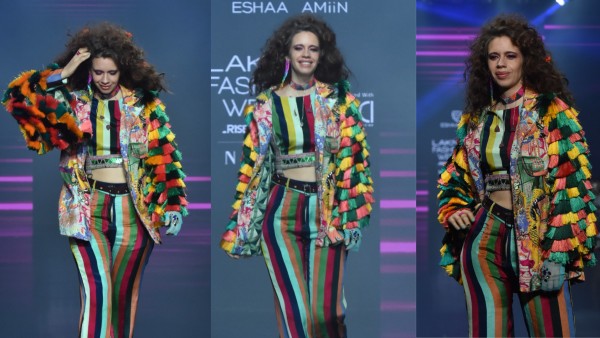 11 मार्च 2023 Lakme Fashion Week 2023 में ईशा अमीन के लिए कल्कि कोचलिन बनीं शो स्टॉपर मुंबई में जारी लैक्मे फैशन वीक में ईशा आमीन ने 60 के दशक के हिप्पी फैशन को फोकस करते हुए अपना कलेक्शन पेश किया। उनके लिए कल्कि शो स्टॉपर बनीं। 