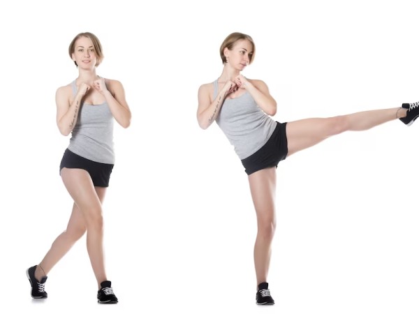 3. स्टैंडिंग लेग लिफ्ट्स 