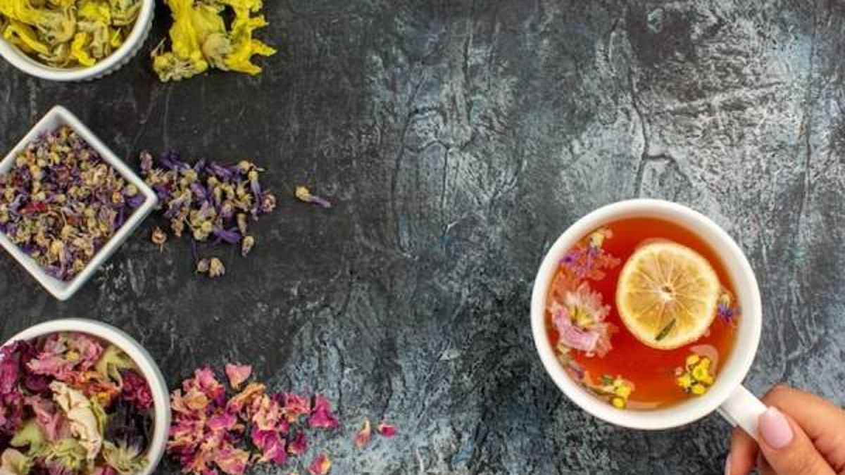 Herbal tea for better digestion